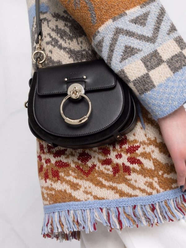 18006117_38112115_1000.jpg Chloé Tess ring-embellished shoulder bag