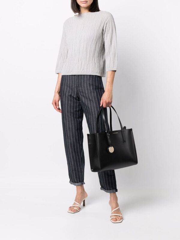 18161559_38658996_1000.jpg Emporio Armani logo-tag tote bag