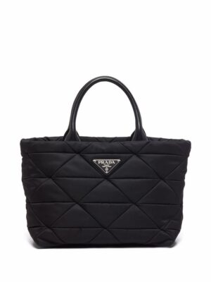 18193770_38801340_1000.jpg Prada Re-Nylon triangle-logo plaque padded tote bag