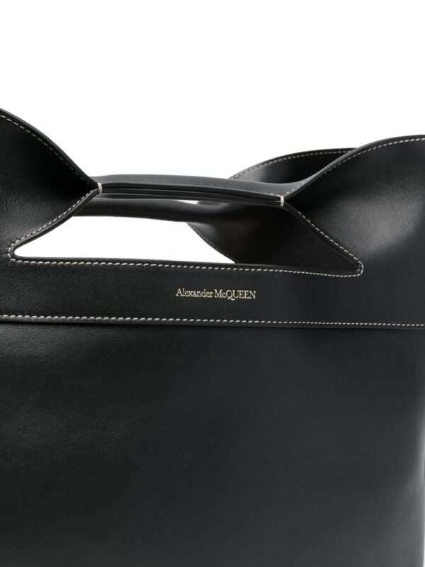 Alexander McQueen logo-print tote bag