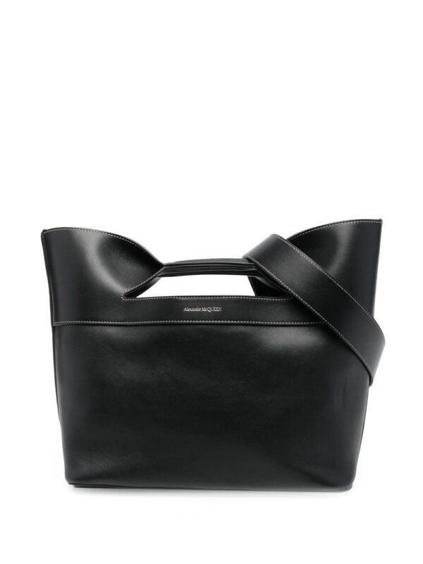 Alexander McQueen logo-print tote bag