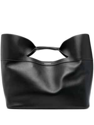 18593124_40156256_1000.jpg Alexander McQueen The Bow leather tote bag