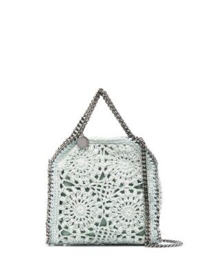 18618194_42506615_1000.jpg Stella McCartney Falabella crochet-knit tote bag