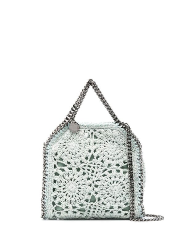 18618194_42506615_1000.jpg Stella McCartney Falabella crochet-knit tote bag