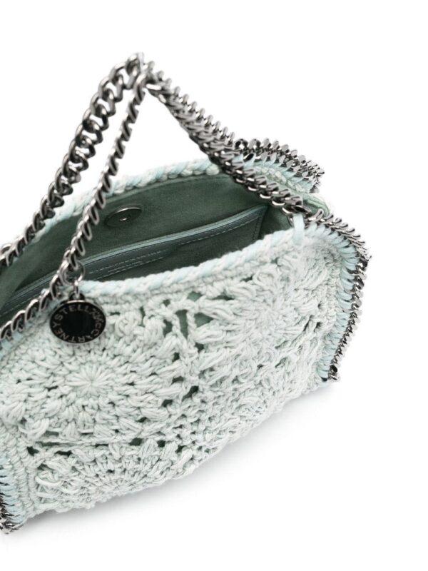 18618194_42508126_1000.jpg Stella McCartney Falabella crochet-knit tote bag