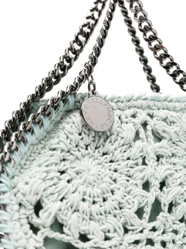 18618194_42508127_1000.jpg Stella McCartney Falabella crochet-knit tote bag