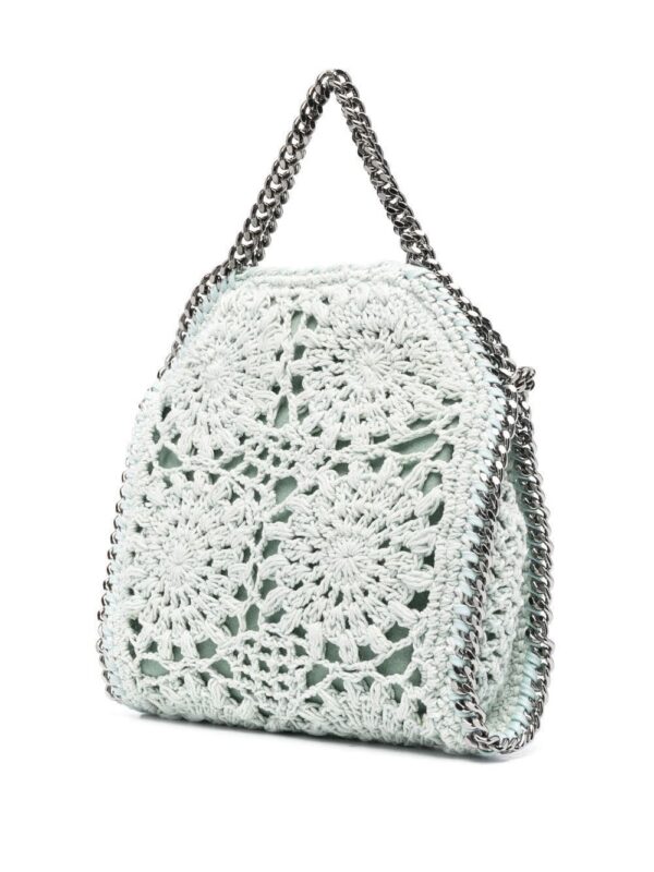 18618194_42508128_1000.jpg Stella McCartney Falabella crochet-knit tote bag