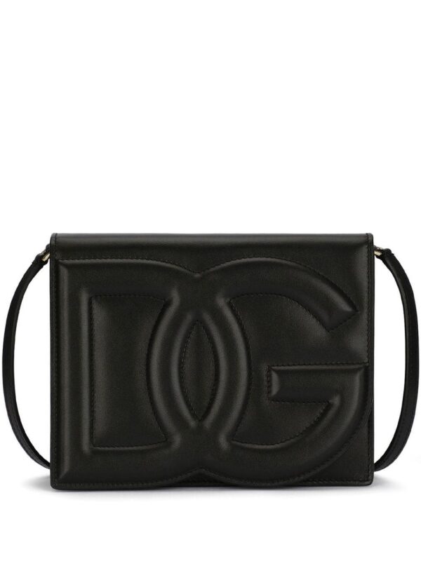 Dolce & Gabbana DG Logo leather crossbody bag