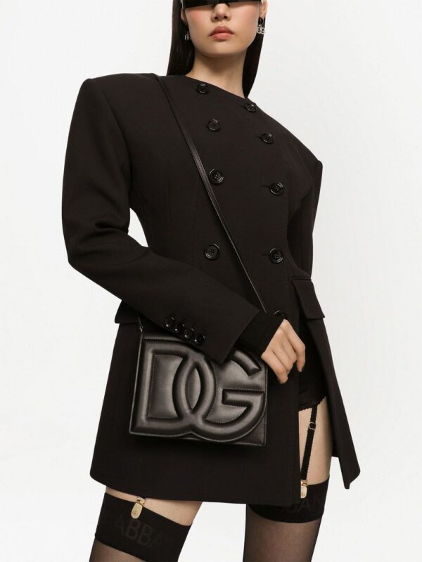 Dolce & Gabbana DG Logo leather crossbody bag