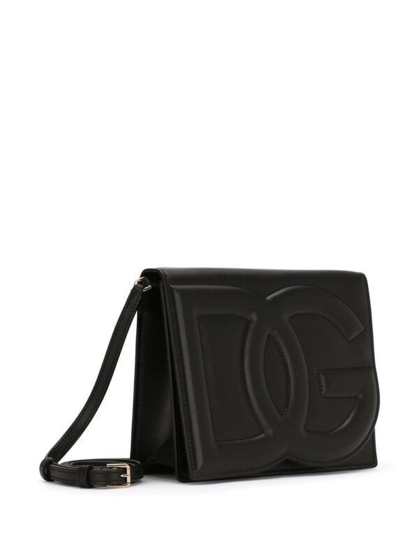 Dolce & Gabbana DG Logo leather crossbody bag