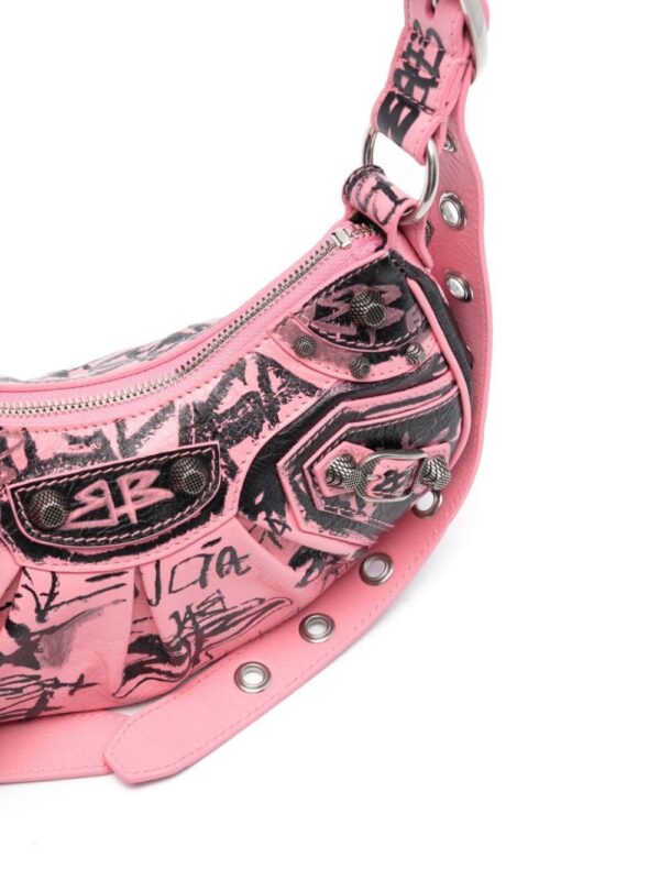 18942542_53758382_1000.jpg Balenciaga Le Cagole XS graffiti shoulder bag