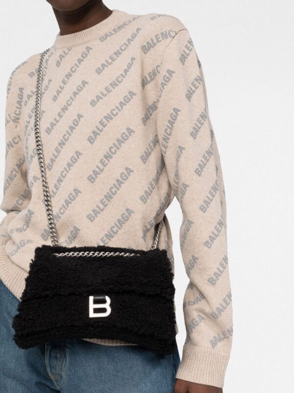 Balenciaga Crush chain-strap shoulder bag