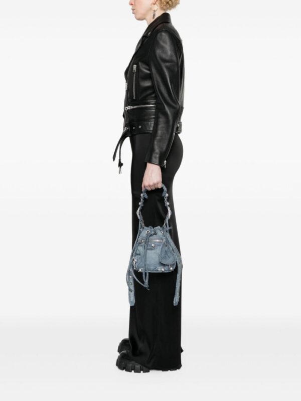 18945302_53758751_1000.jpg Balenciaga XS Le Cagole denim bucket bag
