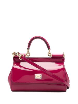 18974152_41322432_1000.jpg Dolce & Gabbana small Sicily polished shoulder bag