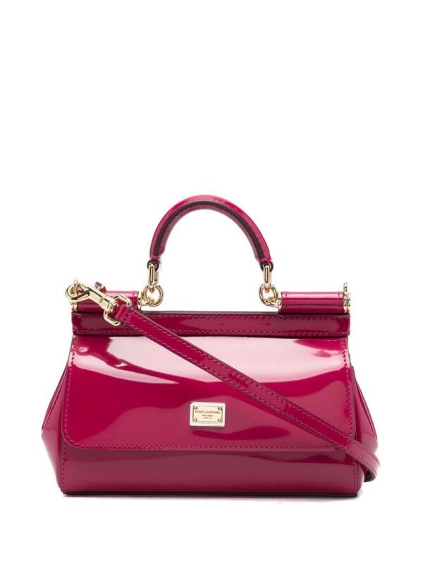 18974152_41322432_1000.jpg Dolce & Gabbana small Sicily polished shoulder bag