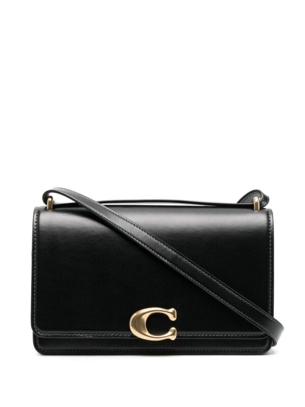 18996180_41406206_1000.jpg Coach logo-plaque leather shoulder bag