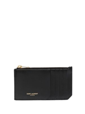 19009063_41779880_1000.jpg Saint Laurent logo-stamp card holder