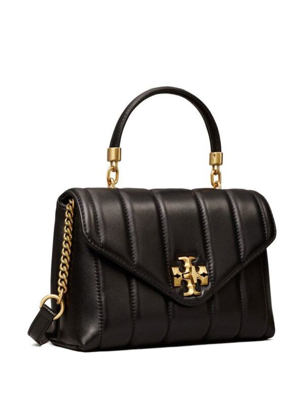 19040513_43537130_1000.jpg Tory Burch leather logo-plaque satchel bag
