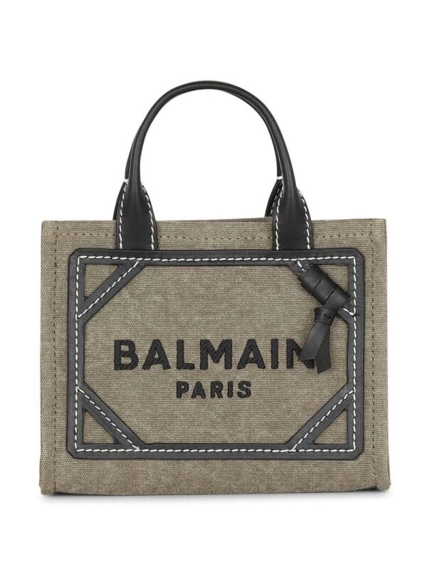 Balmain mini B-Army logo tote bag