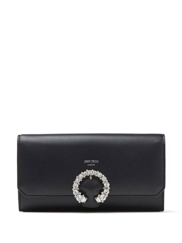 19100670_42002373_1000.jpg Jimmy Choo crystal-buckle clutch-bag