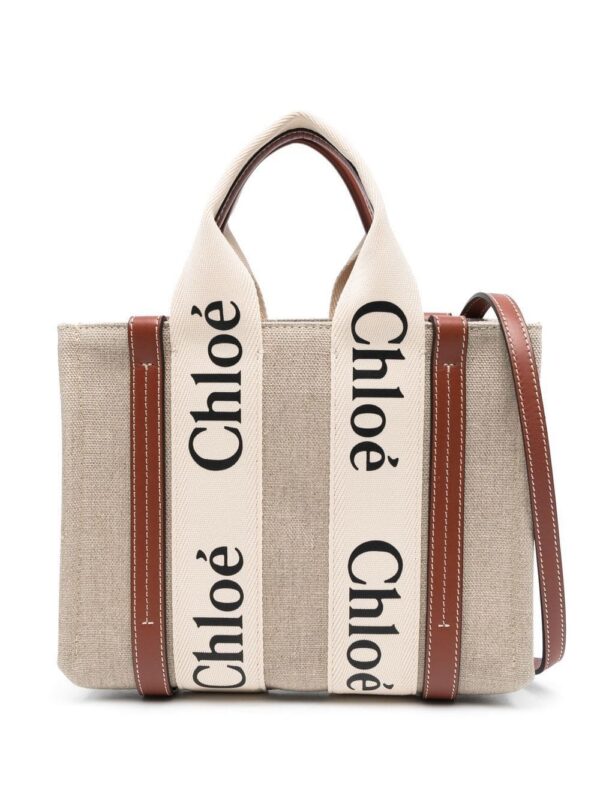 19116147_41830648_1000.jpg Chloé logo-print tote bag