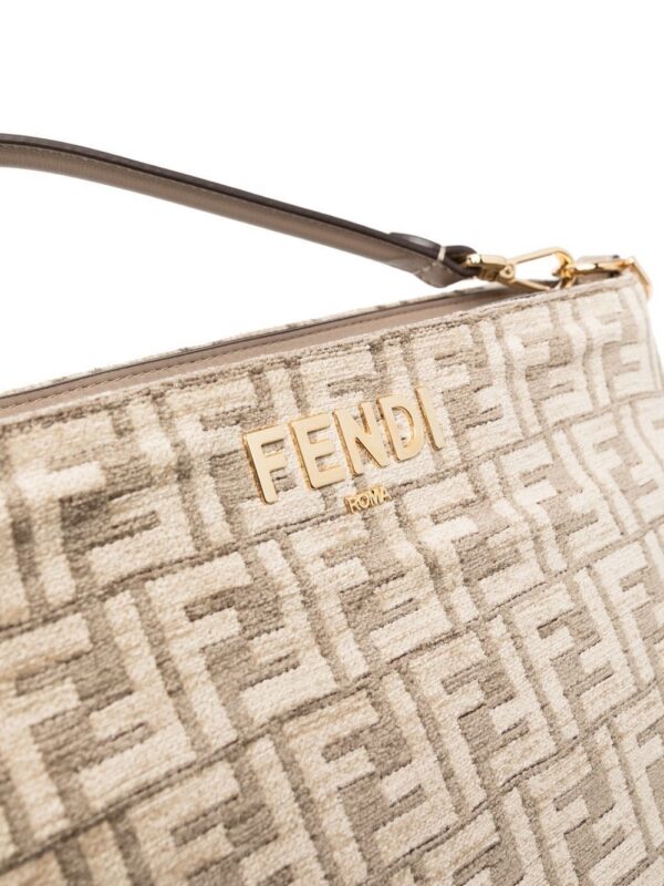 FENDI O'Lock monogram-jacquard shoulder bag