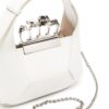 Alexander McQueen Jewelled Hobo leather mini bag