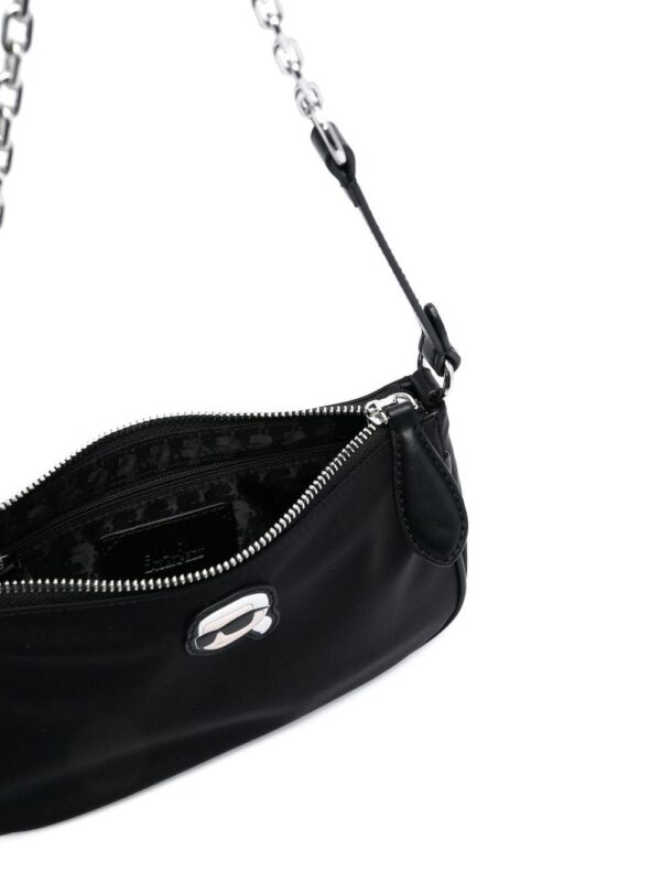 19186534_43647493_1000.jpg Karl Lagerfeld Ikonik appliqué-detail shoulder bag