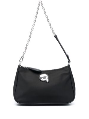 19186534_43647500_1000.jpg Karl Lagerfeld Ikonik appliqué-detail shoulder bag