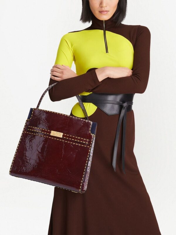 Tory Burch Lee Radziwill Pickstitch Double bag