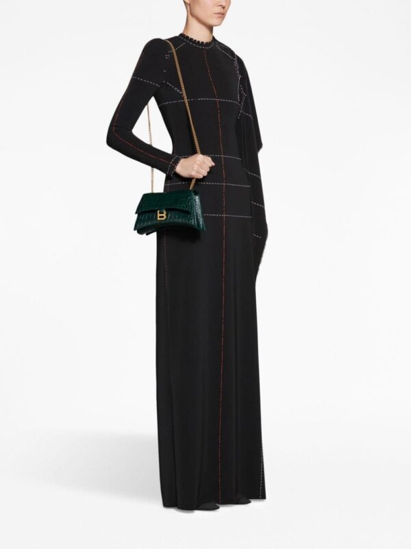 19293761_44543273_1000.jpg Balenciaga Crush crocodile-embossed shoulder bag