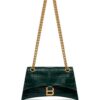 19293761_44544038_1000.jpg Balenciaga Crush crocodile-embossed shoulder bag