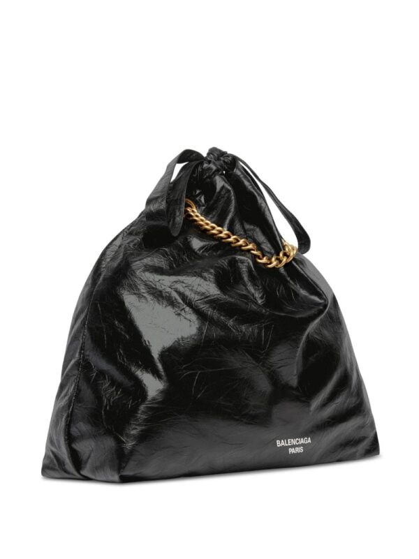 Balenciaga medium Crush leather tote bag