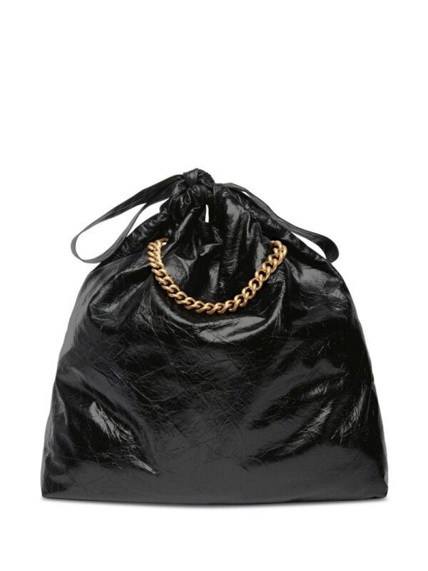 Balenciaga medium Crush leather tote bag