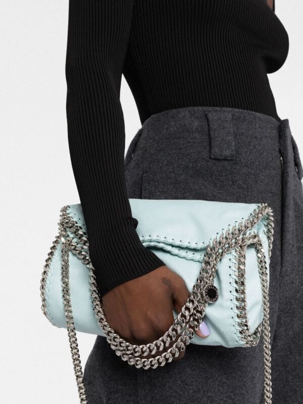 19296564_42354230_1000.jpg Stella McCartney Falabella chain-trim tote bag