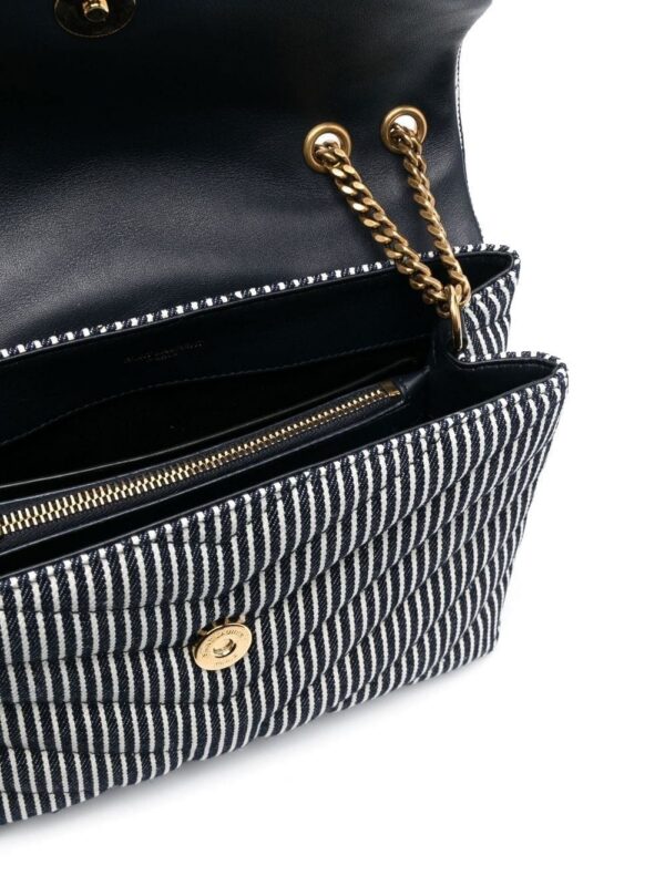 19353867_42538192_1000.jpg Saint Laurent Loulou striped shoulder bag