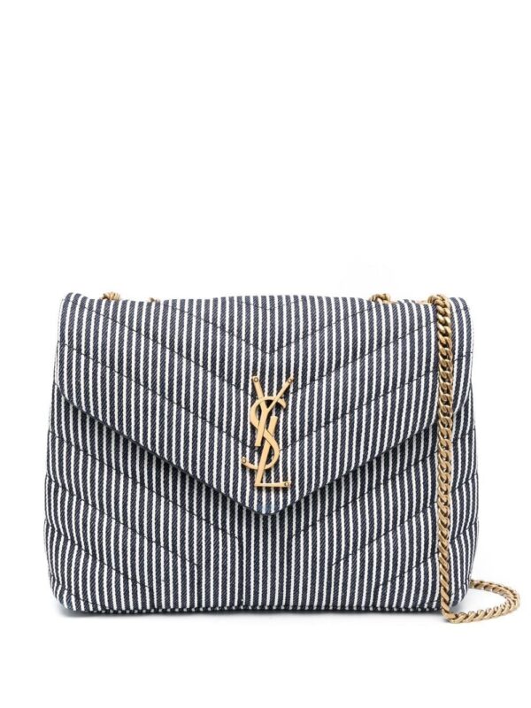 19353867_42538193_1000.jpg Saint Laurent Loulou striped shoulder bag