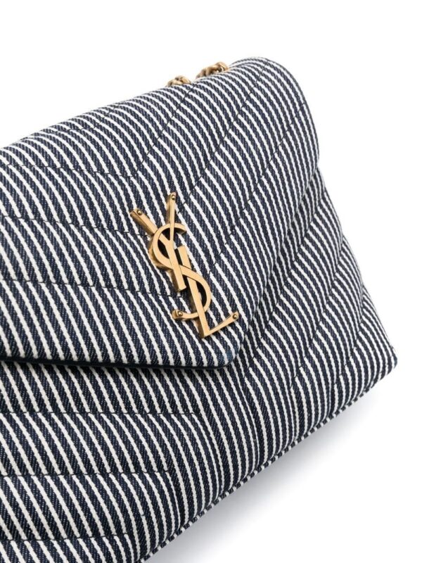 19353867_42554894_1000.jpg Saint Laurent Loulou striped shoulder bag