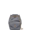 19357094_42539338_1000.jpg Saint Laurent mini Joe striped bucket bag