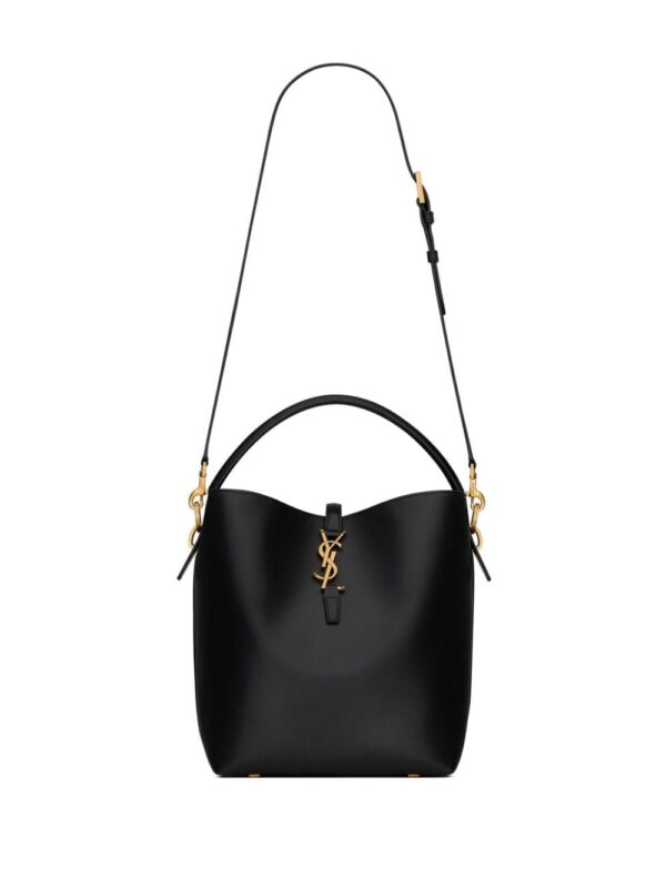 19361054_53654694_1000.jpg Saint Laurent Catherin logo-plaque leather bag