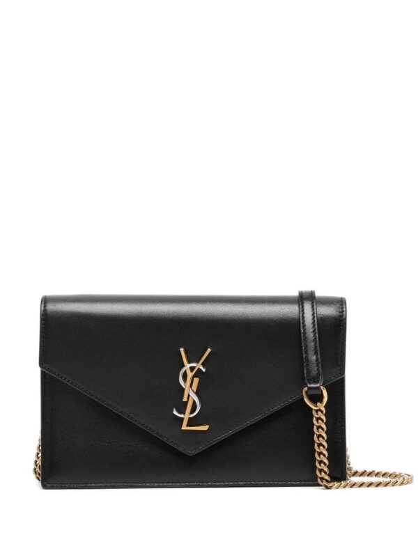 Saint Laurent Envelope logo-plaque shoulder bag