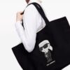 19426387_51812494_1000.jpg Karl Lagerfeld Ikonik logo-print tote bag