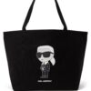 19426387_51812512_1000.jpg Karl Lagerfeld Ikonik logo-print tote bag