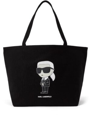 19426387_51812512_1000.jpg Karl Lagerfeld Ikonik logo-print tote bag