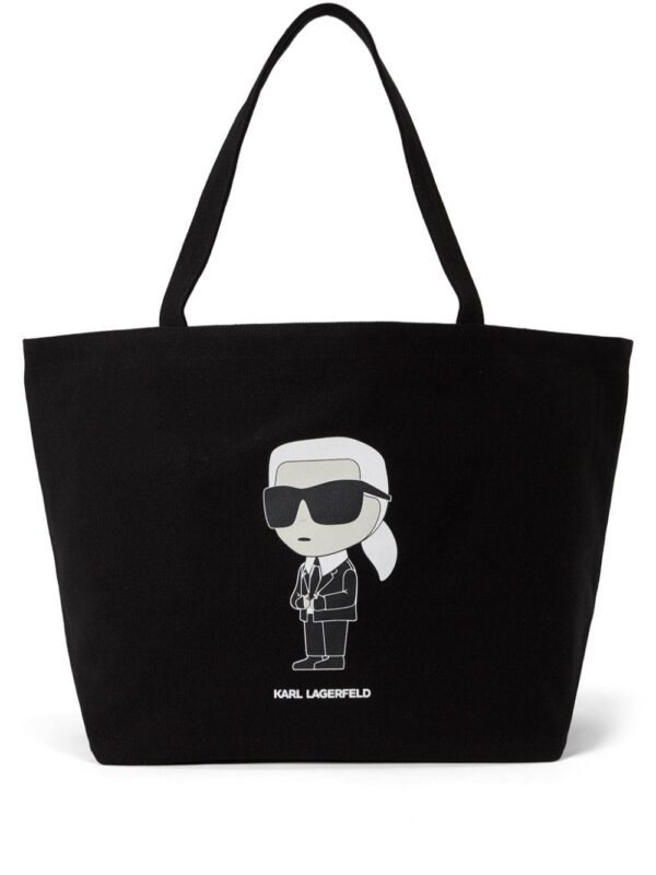19426387_51812512_1000.jpg Karl Lagerfeld Ikonik logo-print tote bag