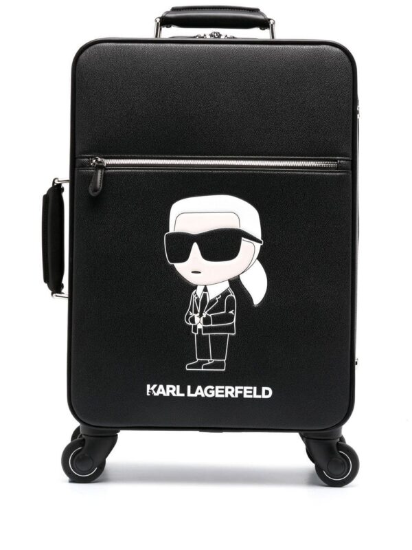 19439189_43694094_1000.jpg Karl Lagerfeld Ikonik Karl-print suitcase