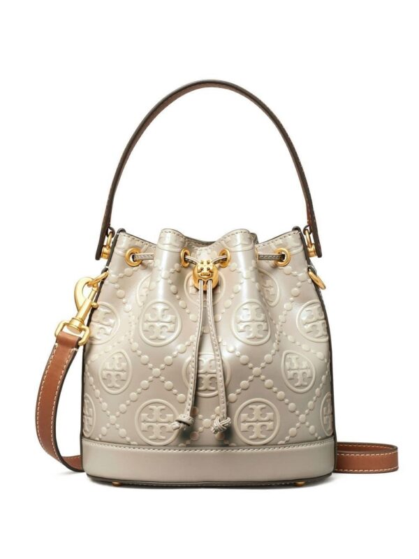 19447949_43785158_1000.jpg Tory Burch monogram-embossed bucket bag