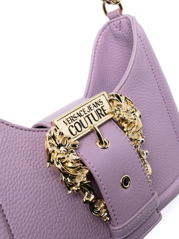 19453494_43515995_1000.jpg Versace Jeans Couture engraved-logo buckle shoulder bag
