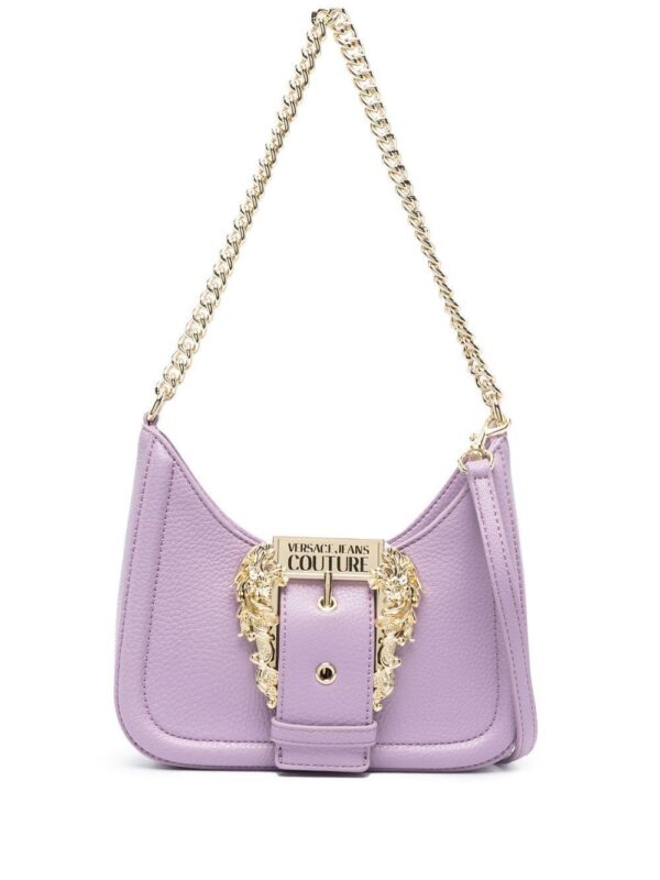 19453494_43516832_1000.jpg Versace Jeans Couture engraved-logo buckle shoulder bag