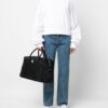 19470902_43483276_1000.jpg Karl Lagerfeld Ikonik appliqué-detail tote bag